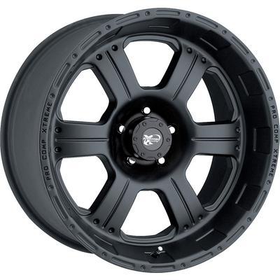 Pro Comp 89 Series Kore, 17x8 Wheel with 5 on 4.5 Bolt Pattern - Matte Black - 7089-7865